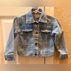 btween Light Wash Denim Kids Jacket in Blue